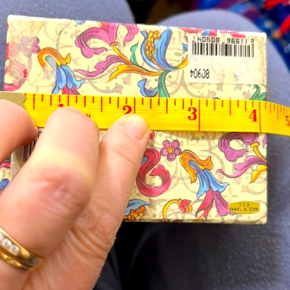 Vintage small jewelry or storage box with a lid and mirror. Macy’s. Collectible. - Picture 11 of 16